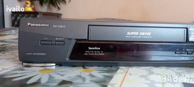 Panasonic NV FJ610 Hi-FI Stereo , снимка 6 - Плейъри, домашно кино, прожектори - 48129579