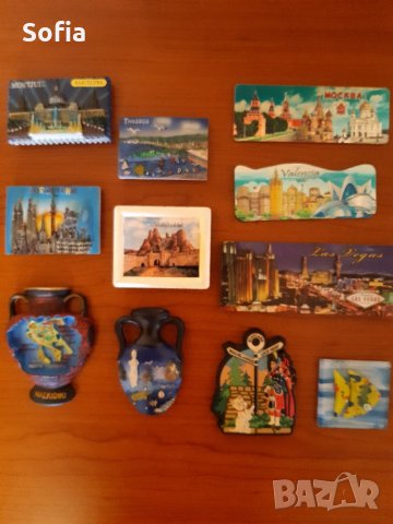 МАГНИТИ /Колекция/Подарък: Лос Анджелис,Москва, Барцелона,Кипър,Гърция, Валенсия др