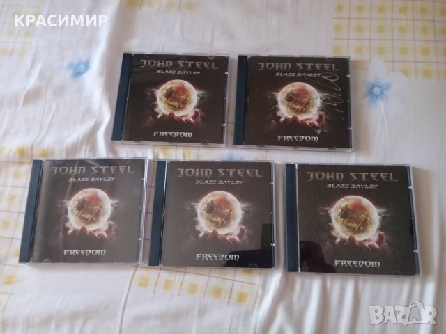 JOHN STEEL с BLAZE BAYLEY - Freedom, снимка 1 - CD дискове - 37970609