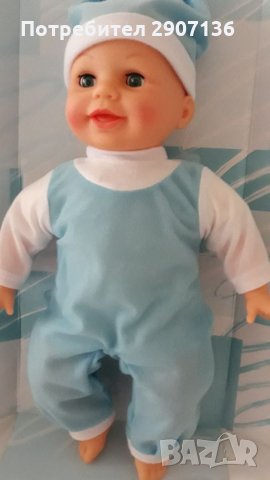 Бебе с много функции и батерии, плаче,смее се,заспива, снимка 5 - Кукли - 34923131
