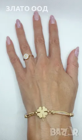 ЗЛАТНИ ДАМСКИ   ГРИВНИ, снимка 11 - Гривни - 34757730
