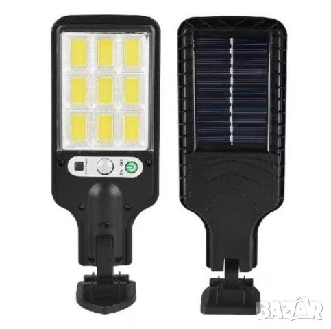 LED, Соларна лампа, сензорна лампа, водоустойчива, соларен панел, сензор за движение и светлина, ЛЕД, снимка 9 - Друга електроника - 40617589