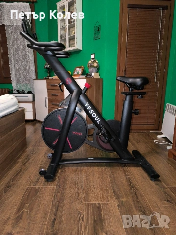 Велоергометър Yesoul S3, Smart, Магнитно съпротивление, Bluetooth, снимка 4 - Фитнес уреди - 53340025