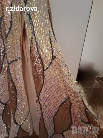 Официална рокля с пайети , снимка 8 - Рокли - 48175190