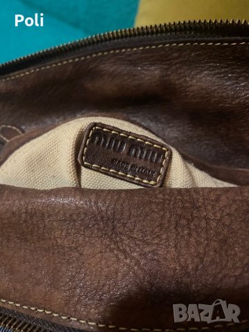 Оригинална чанта Miu Miu, снимка 6 - Чанти - 44063062
