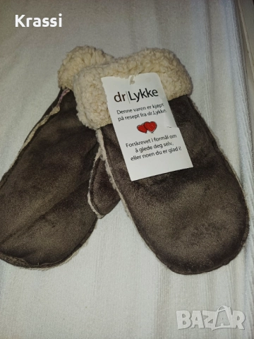 Кафяви ръкавици  нови , снимка 2 - Ръкавици - 52855797