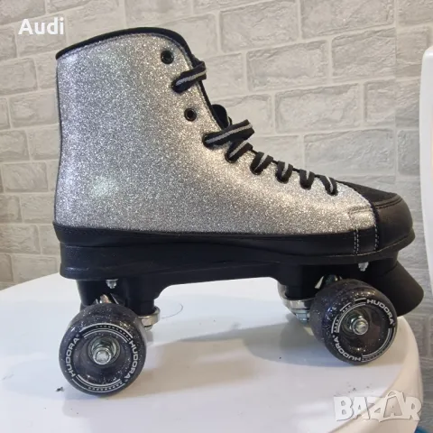 HUDORA Ролкови кънки Silver Glamour, снимка 4 - Ролери, кънки - 50329231