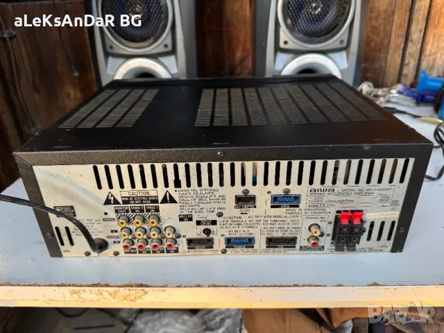 Усилвател aiwa mx-z7000mz, снимка 2 - Ресийвъри, усилватели, смесителни пултове - 48133055