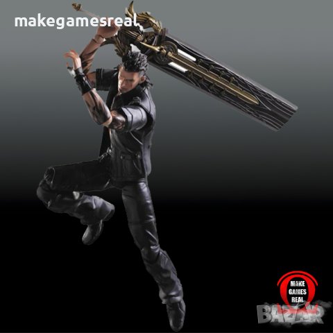 Екшън фигура Final Fantasy XV - Gladiolus, снимка 4 - Аксесоари - 43289131