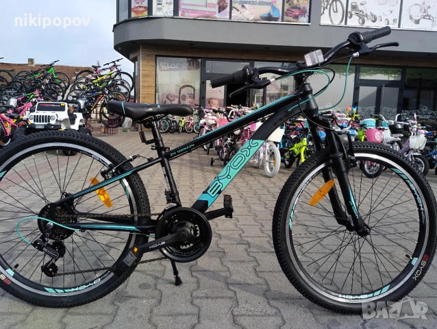 BYOX Велосипед 24" WHIZZY черен