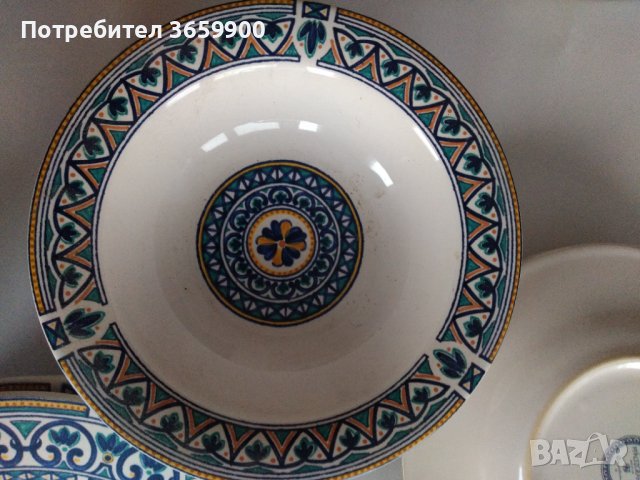 Сервиз за хранене,порцелан,от Америка, снимка 4 - Сервизи - 40254836