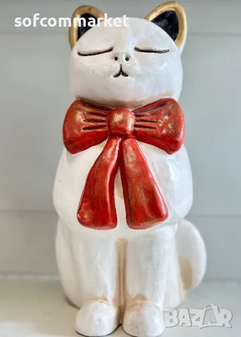 Керамична фигура на коте