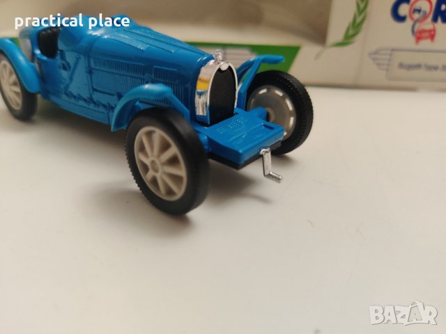 Метална количка Bugatti type 35 Corgi 1:43, снимка 6 - Колекции - 35031404