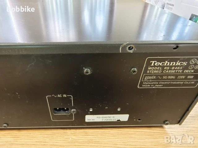 caseten deck technics rs b 465, снимка 5 - Декове - 51156203