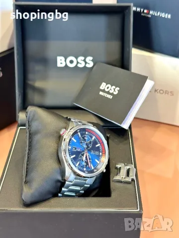 Мъжки часовник с хронограф HUGO BOSS GLOBETROTTER, снимка 1