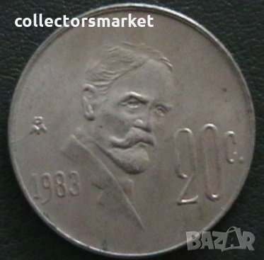 20 центаво 1983, Мексико
