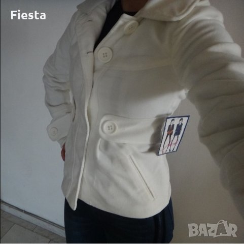 Чисто ново бяло палто, снимка 12 - Палта, манта - 27446133