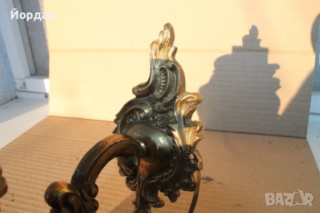 Стар аплик за стена , снимка 5 - Антикварни и старинни предмети - 43490630