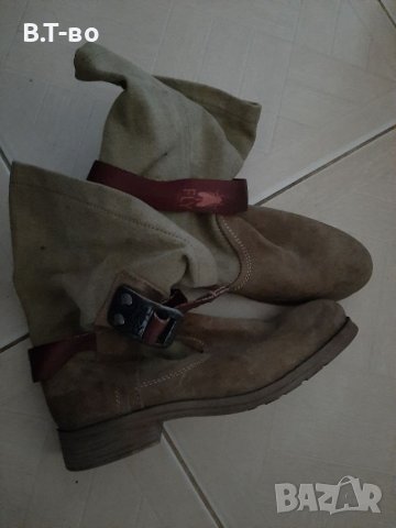 Fly London жестоки боти, снимка 6 - Дамски боти - 38425226