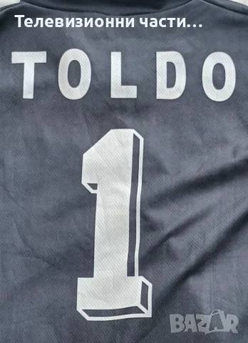 Винтидж ретро футболна тениска фланелка Francesco Toldo Франческо Толдо №1 Fiorentina Фиорентина , снимка 7 - Тениски - 50151411