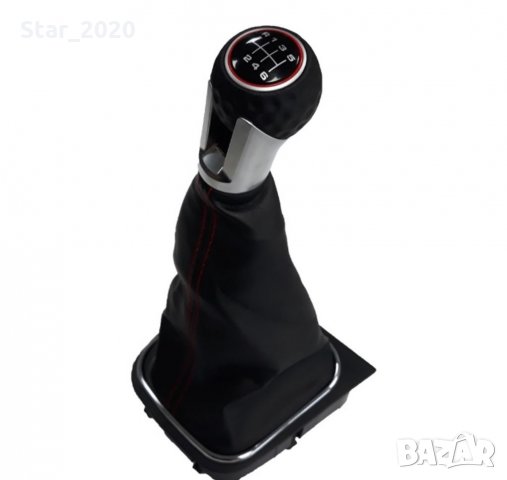 Топка за скоростен лост с маншон за Volkswagen golf 5 и 6 GTI, снимка 2 - Аксесоари и консумативи - 35614478