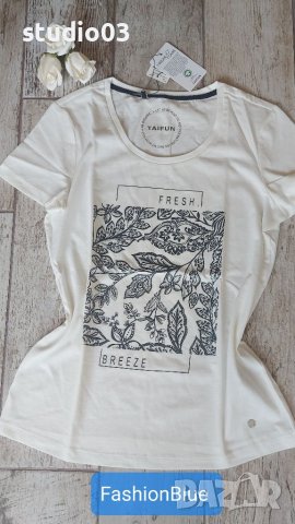 Дамска тениска TAIFUN , снимка 2 - Тениски - 37155052