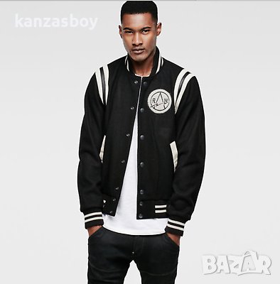 g-star baseball wool bomber protection wool - страхотно мъжко яке НОВО , снимка 3 - Якета - 38629776