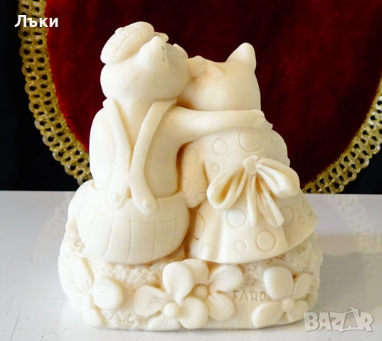 Пепелник с фигура Две Прасенца,Faro Italy. , снимка 5 - Статуетки - 52147296