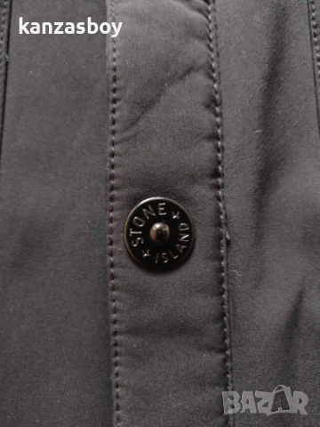 Stone Island 2014 Navy High Neck Soft Shell Jacket - мъжко софтшел яке Л, снимка 8 - Якета - 52080403