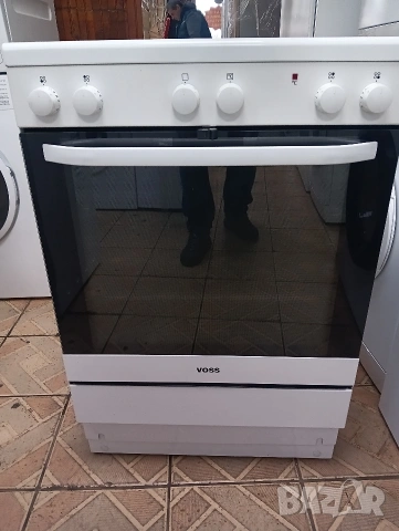 Свободно стояща печка с керамичен плот VOSS с две години гаранция!, снимка 7 - Печки, фурни - 53252979
