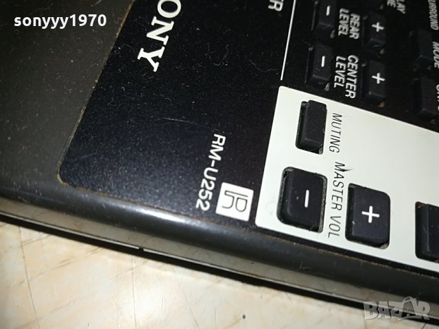 sony rm-u252 audio remote control-внос германия 1106212036, снимка 8 - Ресийвъри, усилватели, смесителни пултове - 33186720