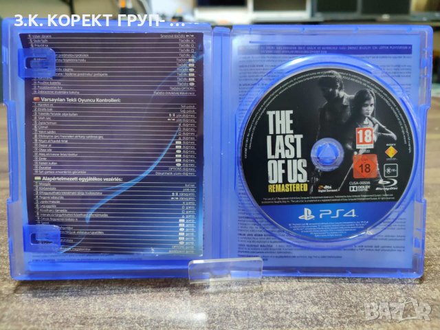 The Last Of Us Remastered PS4, снимка 2 - Игри за PlayStation - 43330537