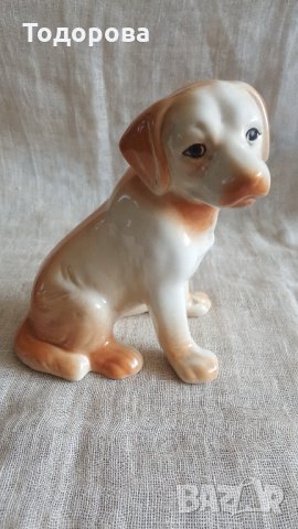 Колекционерска порцеланова фигура- куче, снимка 2 - Антикварни и старинни предмети - 26414785