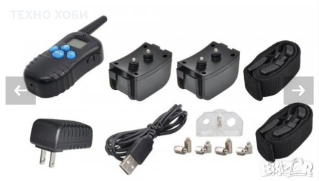 ЕЛЕКТРОНЕН НАШИЙНИК ( ЕЛЕКТРОННА КАИШКА) ЗА КУЧЕ,ДО 300 МЕТРА ОБХВАТ,ВОДОУСТОЙЧИВИ, снимка 15 - За кучета - 35309067