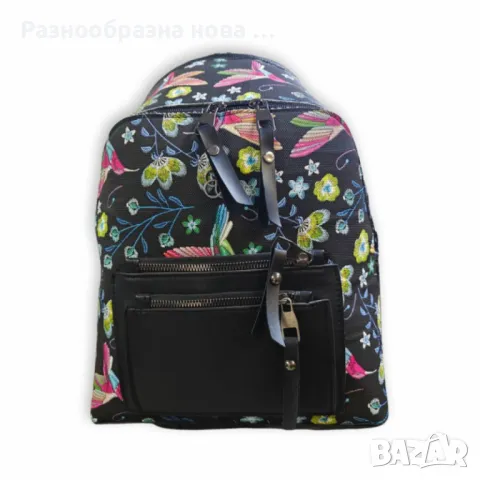 Елегант, модерна дамска раница, снимка 3 - Раници - 48699333