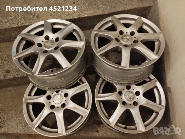 Алуминиеви джанти , снимка 4 - Гуми и джанти - 52447826