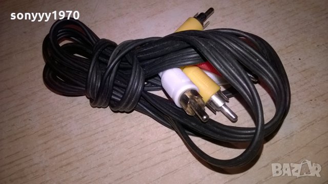 чинч стерео аудио+видео-кабел 1.5м-внос швеицария, снимка 7 - Други - 26439703