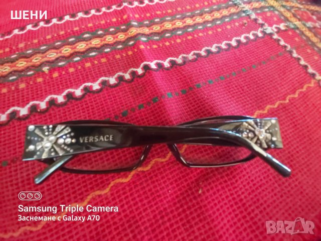 VERSACE Frames 3096-B GB1 BLACK EYEGLASSES 53-15-135mm диоптрични очила , снимка 5 - Слънчеви и диоптрични очила - 33400063
