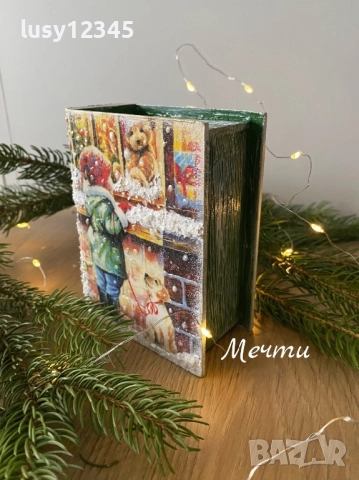 Весели, коледни касички за послушни дечица!, снимка 10 - Декорация за дома - 52438073