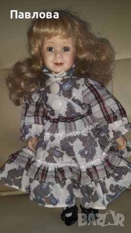 Керамична кукла, снимка 1 - Кукли - 40323646