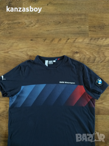 PUMA Men's BMW MSP Graphic Tee - страхотна мъжка тениска 2ХЛ, снимка 7 - Тениски - 36561621