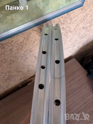 Дълбок Профил Сребристи Шини за Fixie, снимка 6 - Части за велосипеди - 51921927