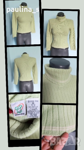 Три различни броя / Марков пуловер "Karl Kani", "Biaggini", "Green dog" , снимка 2 - Блузи с дълъг ръкав и пуловери - 52490881