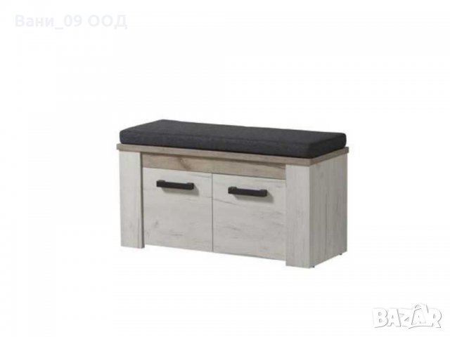 Шкаф за обувки с място за сядане, снимка 2 - Шкафове - 32753231