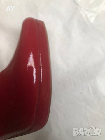 Дамски обувки естествен лак Fornarina, снимка 4 - Дамски обувки на ток - 34879729