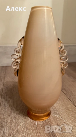 Мурано, арт духано опалово стъкло., снимка 2 - Вази - 53396861