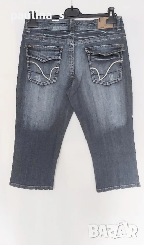 Четири различни броя / Дамски дънкови бермуди "Cecil", "Benetton", "Refuge", College clan", снимка 16 - Къси панталони и бермуди - 53098206