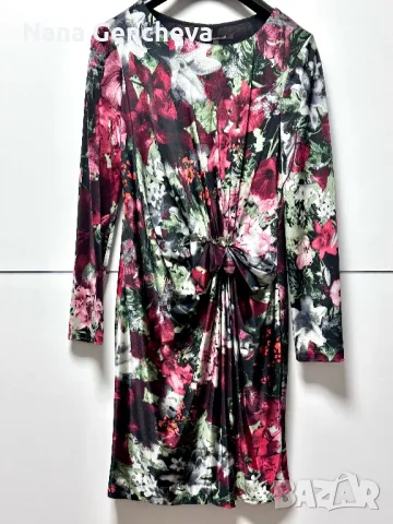 Дамска копринена рокля