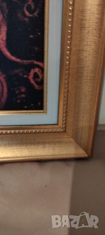 Картина в златна рамка , снимка 2 - Картини - 33059311