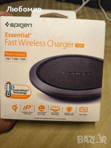 Универсално безжично зарядно устройство Essential® кожа | 10W , снимка 3 - Оригинални зарядни - 51521016